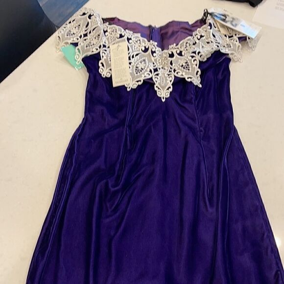 Jessica McClintcock vintage dress NWT size 10 Pit to pit 18 inch. - Picture 2 of 8